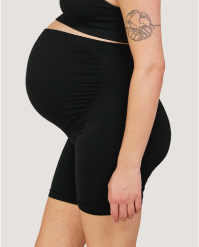 CARRIWELL - Short de grossesse sans coutures - Noir