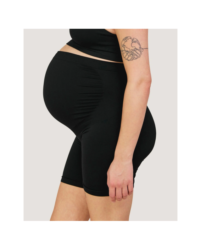 CARRIWELL - Short de grossesse sans coutures - Noir