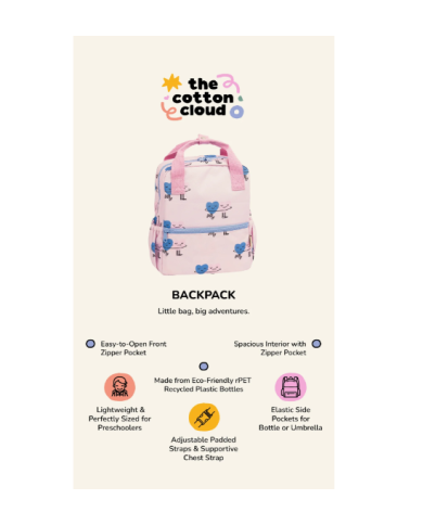 THE COTTON CLOUD - Sac à dos pour enfants - Motifs au choix