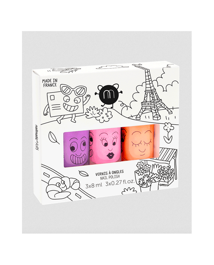 NAILMATIC - PARIS-coffret 3 vernis