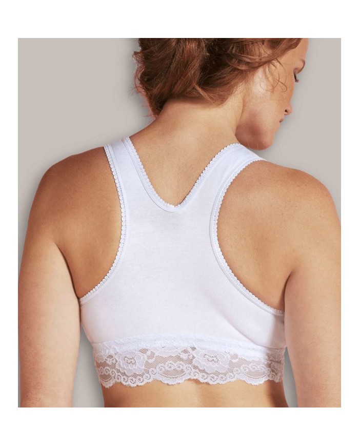 CARRlWELL - Brassière d'allaitement et de nuit - Blanc