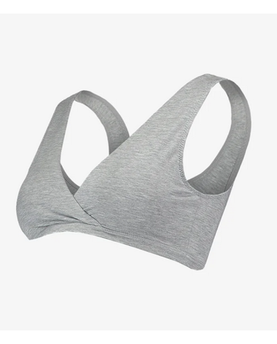 Brassière cache-coeur / gris