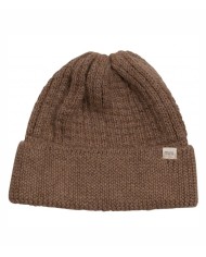 Minimalisma - Bonnet en laine d'alpaga - Noisette