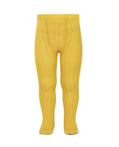 JAUNE-collant coton