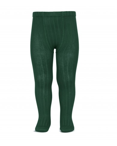 VERT BOUTEILLE-collant coton