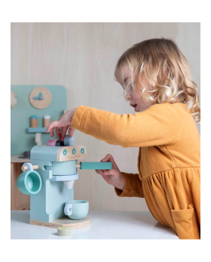 LITTLE DUTCH - Machine à café - Bleu