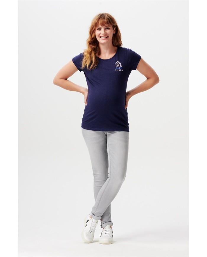 NOPPIES - Jegging - White Grey - ELLA