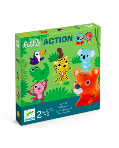 DJECO - Little Action – Jeu de défis et d’adresse pour enfants