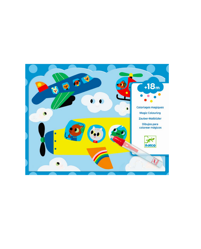 DJECO - Coloriages magiques - Dans le ciel