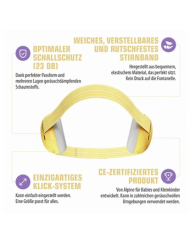 MUFFY - Casque anti-bruit T1 - JAUNE MUFFY - Casque anti-bruit T1 - JAUNE