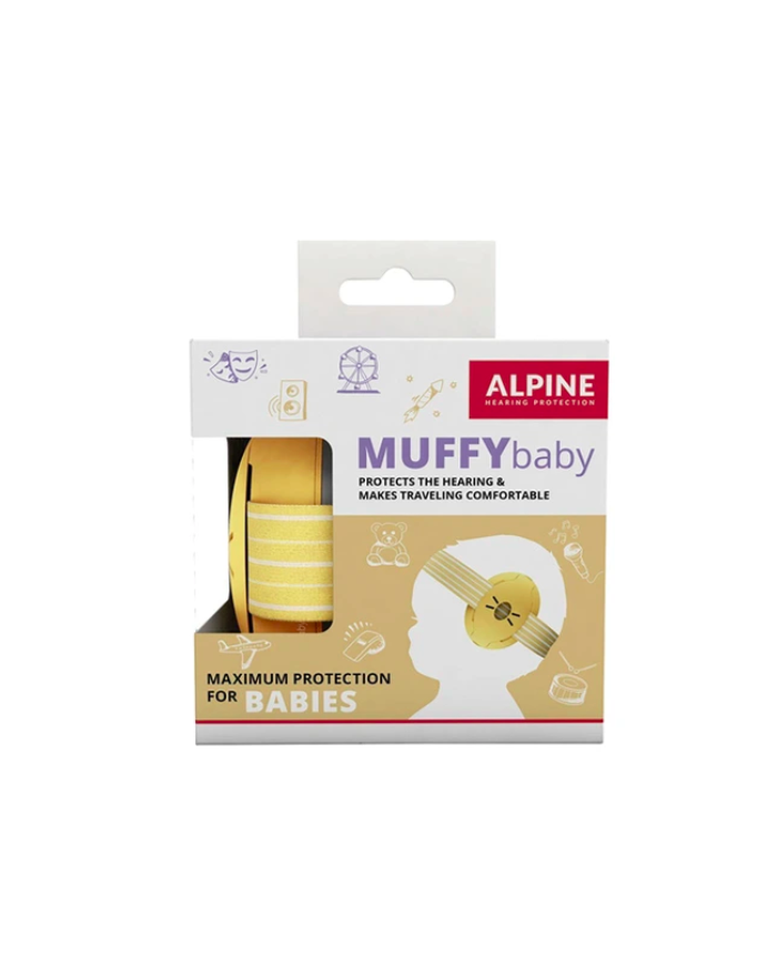 MUFFY T1-casque anti-bruit-jaune MUFFY T1-casque anti-bruit-jaune