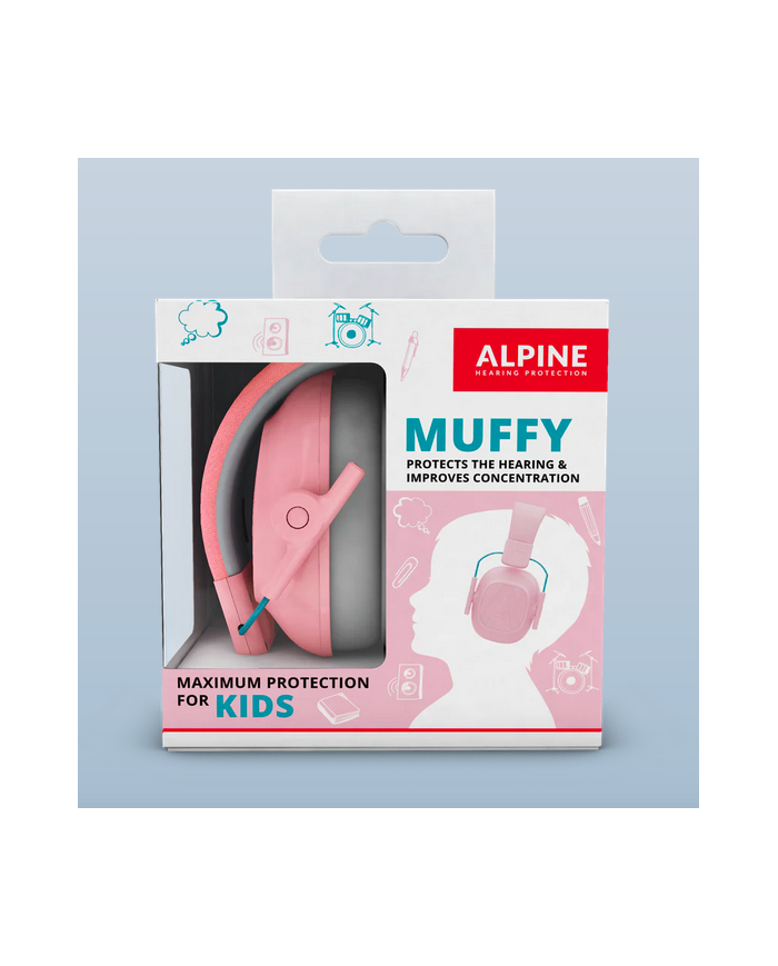MUFFY - Casque anti-bruit T2 - ROSE MUFFY - Casque anti-bruit T2 - ROSE