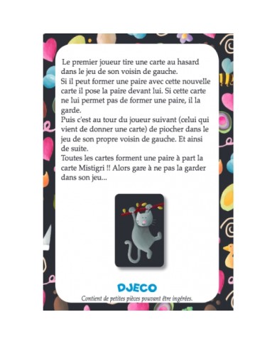 DJECO - Jeux de cartes "Mistigri"