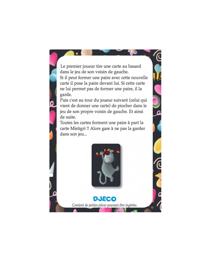 DJECO - Jeux de cartes "Mistigri"