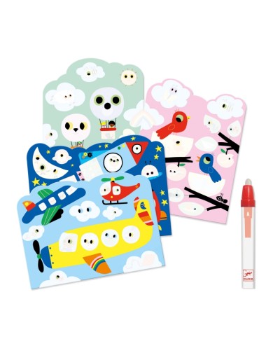 DJECO - Coloriages magiques - Dans le ciel