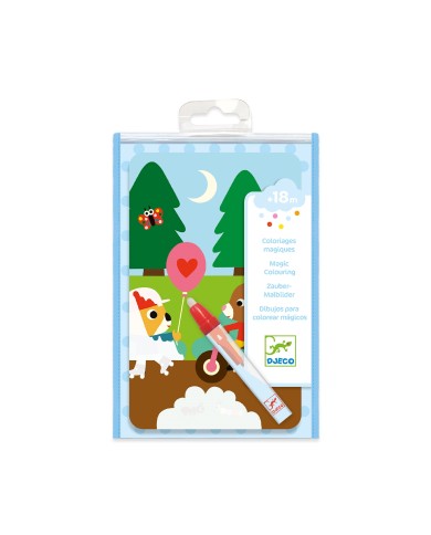 DJECO - Coloriages magiques - Au square