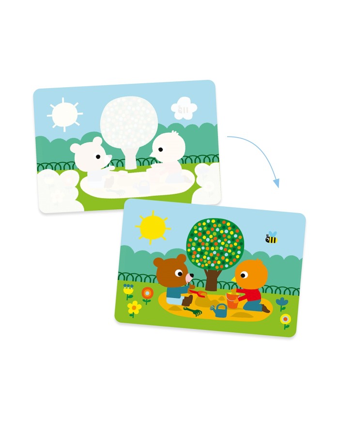 DJECO - Coloriages magiques - Au square