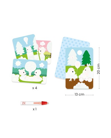 DJECO - Coloriages magiques - Au square