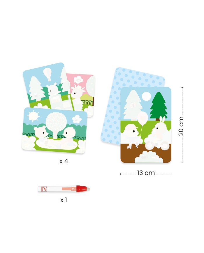 DJECO - Coloriages magiques - Au square