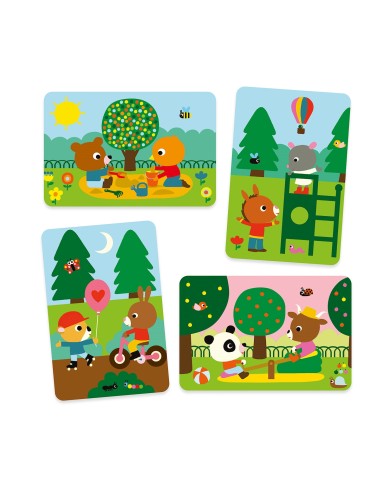 DJECO - Coloriages magiques - Au square