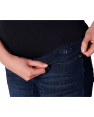 copy of AVI-jeans over belly-blue