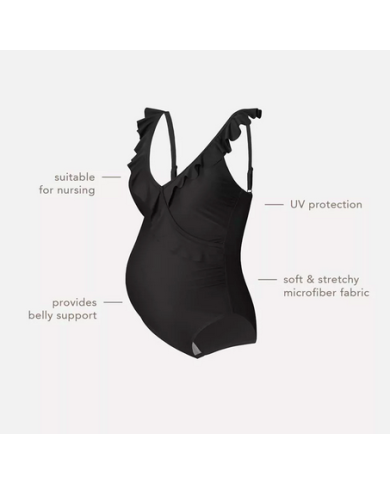 NOPPIES - Maillot de bain de grossesse - SIMA - Noir
