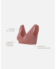 NOPPIES - Brassière d'allaitement - GAYLA - Bois de rose NOPPIES - Brassière d'allaitement - GAYLA - Bois de rose