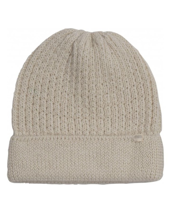 Minimalisma - Bonnet en laine d'alpaga - Noisette