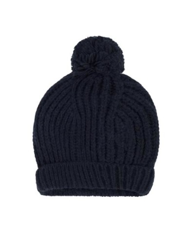 +1 IN THE FAMILY - Bonnet à pompon - Bleu