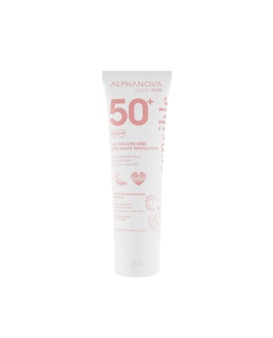 ALPHANOVA SUN - Lait solaire bébé - Peau sensible - SPF50+ ALPHANOVA SUN - Lait solaire bébé - Peau sensible - SPF50+