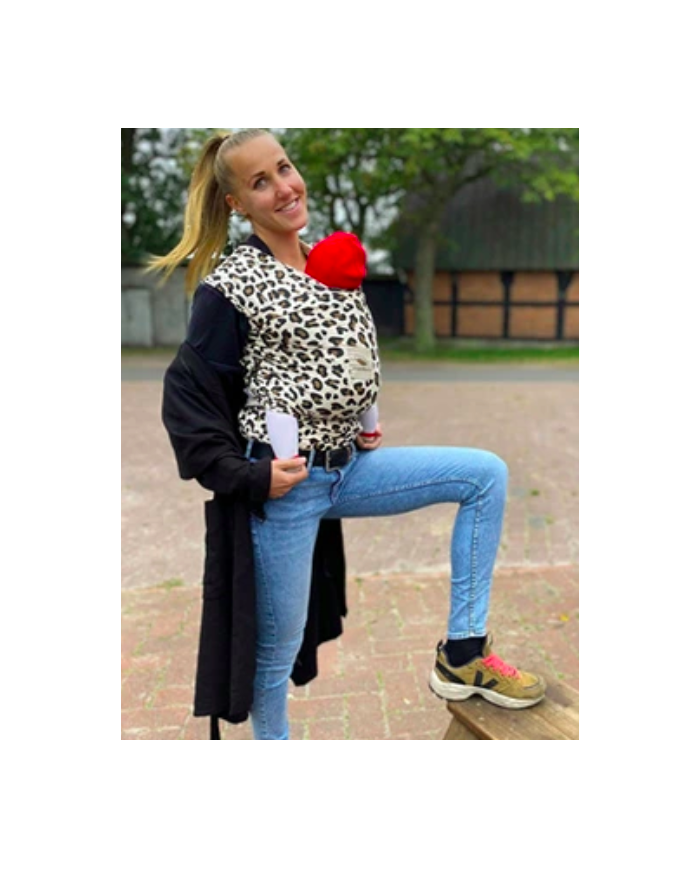 MANDUCA - Écharpe élastique - Édition limitée Léopard