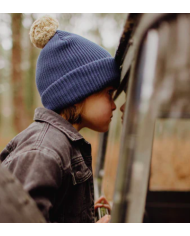 copy of Hello Hossy - Bonnet à pompon beige