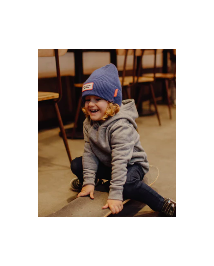 HELLO HOSSY - Bonnet Cool Kids Only Pop saphir - Bleu HELLO HOSSY - Bonnet Cool Kids Only Pop saphir - Bleu