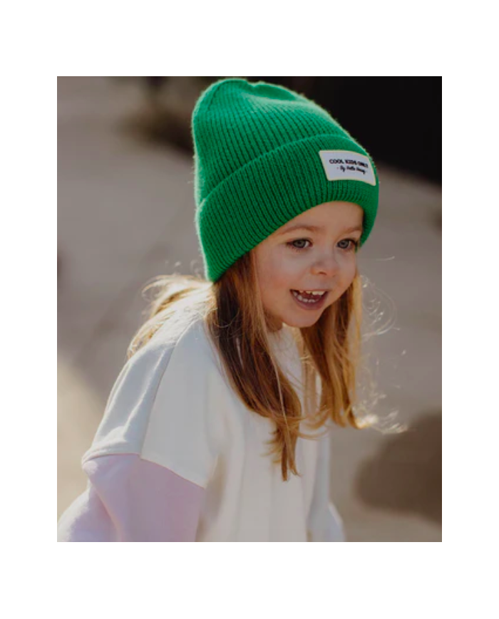 HELLO HOSSY - Bonnet Cool Kids Only POP croco - Vert